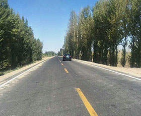 内蒙古五原美林至临河新华公路改建工程